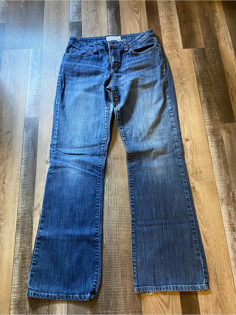 Maurices Women's Dark Blue Flare Jeans